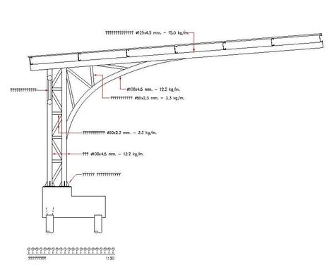 Curved Steel Structure, Carport Shade, Cantilever Carport, Plant Stand Decor, Shed Blueprints, Garage Pergola, Roof Truss Design, Car Shed, Steel Carports