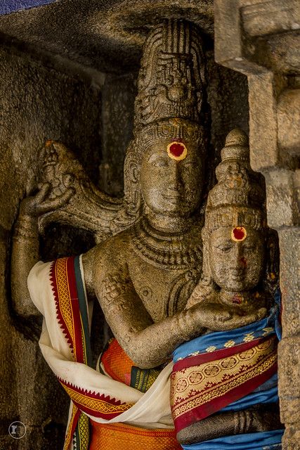 Thirumeeyachur Lalithambikai Temple_Early Chola period | Flickr Ancient Indian Art, Indian Mythology, Shiv Shankar, Temple Photography, Ancient Indian Architecture, Spiritual Paintings, Goddess Sculpture, Shakti Goddess, Hindu Culture