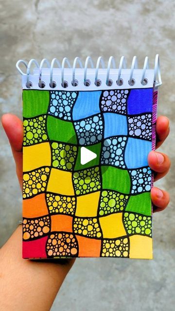 Coloured Zentangle Art, Easy Abstract Drawings, Doodle Art For Kids, Easy Abstract Drawing, Easy Zentangle Art, L Drawing, Scrapbook Covers, Colours Drawing, Very Easy Drawing