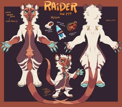 Korean Window, Fursona Ref Sheet, Fursona Ref, Reference Sheet, Mythical Creatures Art, Fnaf Drawings, Creature Design, Creature Art, Art Reference Photos