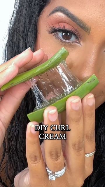 Unpretty on Instagram: "DIY Curl Cream Recipe! ➰➿😍✨ Repost from + credit to: @ariba_pervaiz 🤍 ✨🙏🏽🙏🏼🙏🏿🙏🏻🙏🏾✨ Ariba gives us some notes, taken from her original caption. Please read below! ✨👇🏽👇🏻👇🏿👇🏼👇🏾✨ “Hair loss update and an updated DIY curl cream recipe since I haven’t posted one in a couple years! I’ve been gravitating towards the natural products just to get my PH back to normal and maintain healthy hair and scalp health since experiencing hair-loss. DIY cream recipe- 1/2 How To Make Curl Cream At Home, Curl Cream For Straight Hair, Diy Curling Cream, Homemade Curl Cream, Diy Curl Cream, Curl Cream For Curly Hair, Hair Curling Cream, How To Do Curls, Diy Hair Curls