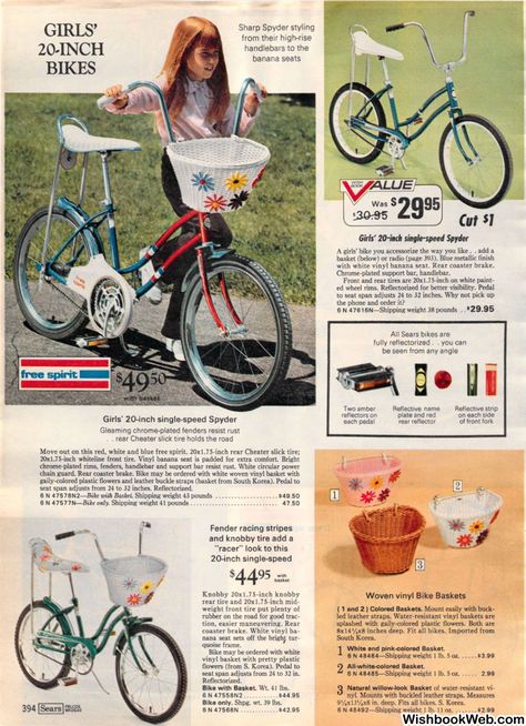 80s Flashback, Banana Seat Bike, Butterfly Bar, Bike Restoration, Bicycle Trailers, Sears Catalog, Retro Collection, Stick Shift, Vintage Candy