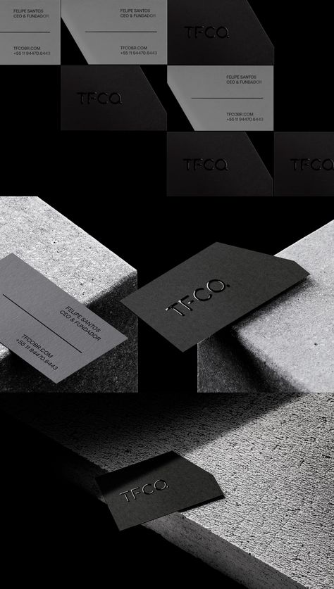 Monochrome Brand Identity, Concrete Branding, Industrial Branding, Dark Branding, Contemporary Branding, Black Branding, Metal Branding, Masculine Jewelry, Corporate Event Design