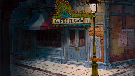 Aristocats Background Art, Old Animation Aesthetic, Disney Scenery Backgrounds, Aristocats House, The Aristocats Aesthetic, Aristocats Aesthetic, Disney Scenery, Animation Concept Art, Old Animation