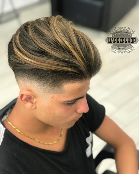 Hair Myth, Mens Hair Colour, Mens Hairstyles Medium, Men Hair Color, High Fade, Fade Haircuts, Slick Back, Air Dry Hair, Faux Hawk