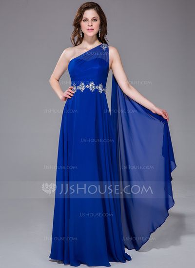 Formal Dresses Cheap, Dapper Dress, Chiffon Prom Dresses, Concert Dresses, Cheap Formal Dresses, Ruffle Beading, Military Ball Dresses, Party Frocks, Royal Blue Dresses