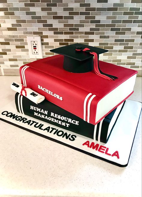 Masters Graduation Cake, Mastered It Cake, Degree Cake, Birthday Cake Writing, Business Administration Degree, Masters Graduation, Anime Cake, Cake Writing, Graduation Cake