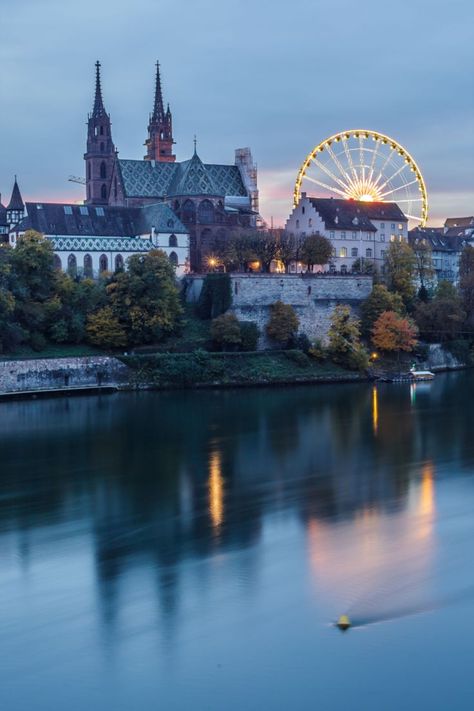 Switzerland Aesthetic, Autumn Fair, 29 October, 13 November, Basel Switzerland, Sydney Harbour Bridge, Basel, Ferris Wheel, Switzerland