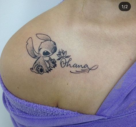 Ohana Tattoo, Stitch Tattoo, Forearm Tattoo Women, Dope Tattoos For Women, Cute Tattoos For Women, Piercing Ideas, Ink Ideas, Dope Tattoos, Tattoos Ideas