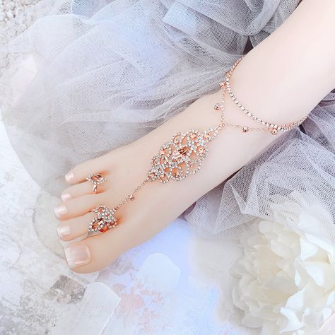 Foot jewelry wedding