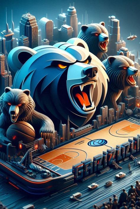 #NBA #Grizzlies #Vancouver #Logo #2024 Grizzles Nba Wallpaper, Memphis Grizzlies Logo, Nba Grizzlies, Grizzlies Logo, Nba Logos, Kobe Bryant Poster, Phone Widget, Sigourney Weaver, Nba Wallpapers