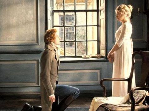 Mr Bingley and Jane Bennett in Pride & Prejudice Mr Bingley, Pride & Prejudice Movie, Most Ardently, Lizzie Bennet, Pride And Prejudice 2005, Rosamund Pike, Mr Darcy, Gone Girl, Historical Romance