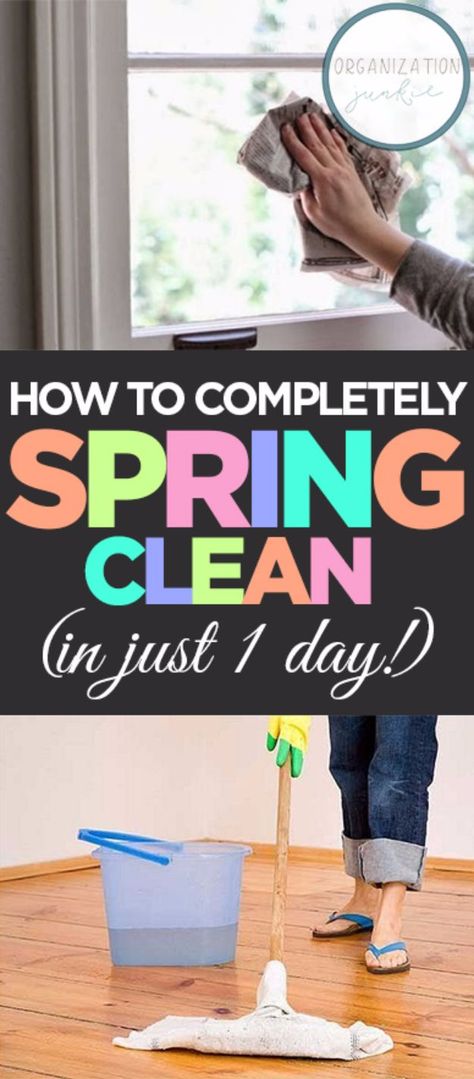 Best Spring Cleaning Ideas - Completely Spring Clean In One Day - Easy Cleaning Tips For Home - DIY Cleaning Hacks and Product Recipes - Tips and Tricks for Cleaning the Bathroom, Kitchen, Floors and Countertops - Cheap Solutions for A Clean House http://diyjoy.com/best-spring-cleaning-ideas Organizing Tools, Deep Cleaning House, Cleaning Bathroom, Homemade Cleaners, House Keeping, Apartment Cleaning, Cleaning Tricks, Spring Cleaning Checklist, Cleaning House