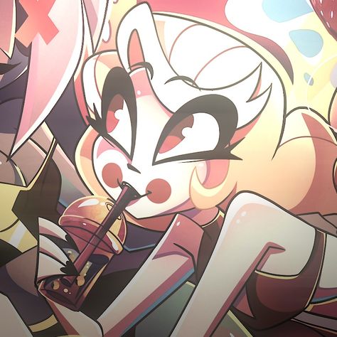 ―⠀⠀𝐃𝐎 𝐍𝐎𝐓 𝐑𝐄𝐏𝐎𝐒𝐓⠀⠀.⠀⠀ᴜꜱᴇ ᴡɪᴛʜ ᴄʀᴇᴅɪᴛ ᴘʟᴇᴀꜱᴇ! Hazbin Art Style, Charlie Morningstar Hazbin Hotel Fan Art, Charlie And Vaggie Matching Pfp, Charlie Pfp Hazbin Hotel, Rosie Hazbin Hotel Pfp, Christmas Hazbin Hotel, Charlie Hazbin Hotel Pfp, Charlie Morningstar Icon, Charlie Hazbin Hotel Icons