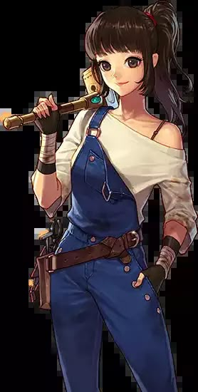 Woman Mechanic, Girl Mechanics, Guard Dog, Feminine Art, Girls Characters, Female Character Design, The Villain, Anime Kawaii, Character Portraits