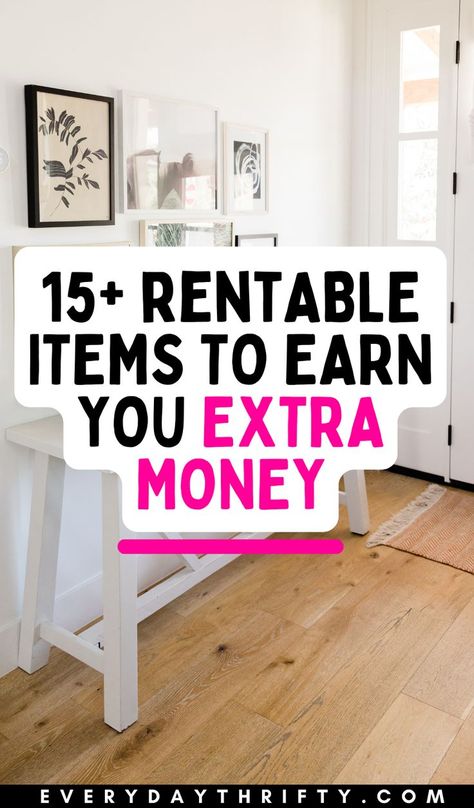 Have you ever considered how many rentable items you have laying around that don’t necessarily get a ton of use? If you’re curious to learn more about the different things you can rent out and how to get this kind of side hustle started, then keep reading! Moving Supplies, Long Term Rental, Earn More Money, Side Jobs, Earn Extra Money, Short Term Rental, Extra Storage Space, More Money, Ways To Save Money