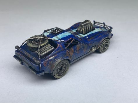 Car Cyberpunk, Apocalypse Character, Hot Wheels Garage, Dark Future, Road Warrior, Hot Wheels Cars, Car Ideas, Mad Max, Car Collection