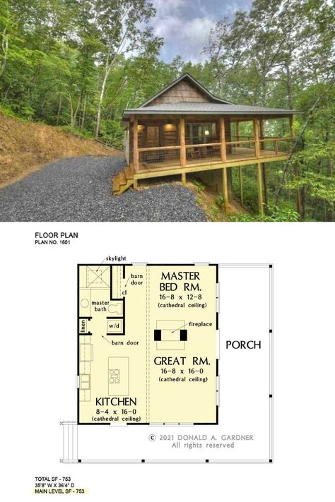 Cabin Floor Plans With Screened Porch, Cabin Plans 1000 Sq Ft, Cabins And Cottages Floor Plans, 800 Sq Ft Cabin Plans, Small House Floor Plans Under 900 Sq Ft, 1 Story 1 Bedroom House Plans, Old Cabin Floor Plans, 1 Bedroom Cabin Plans, Tiny Cottage Floor Plans One Story