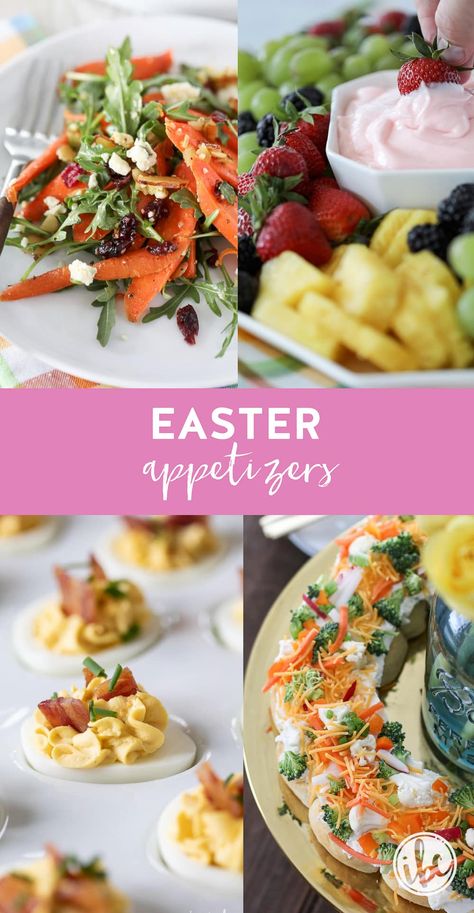 Easter Dip Appetizers, Easter Chips And Dip, Finger Foods For Easter Appetizer Ideas, Easter Appetizers Ideas Parties, Easter Themed Food Appetizers, Easter Hors D’oeuvres, Easter Appetizers Ideas, Cookout Appetizers, Easter Apps