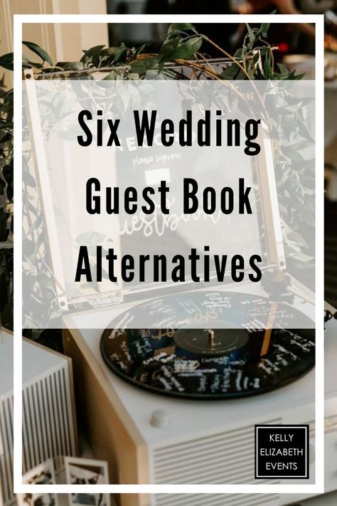 Here are six unique wedding guest book alternatives that will make your wedding stand out from the rest. We love helping our clients find more personalized and creative alternatives to a "guest book" that can still capture all the love from your guests in a method you can display or read through in a more fun and convenient way. Alternative Wedding Guest Book Ideas, Wedding Guest Book Alternative Creative, Fun Guest Book, Creative Guest Book, Unique Wedding Guest Book, Wedding Guest Book Ideas, Alternative Wedding Guest Book, Wedding Stand, Guest Book Ideas