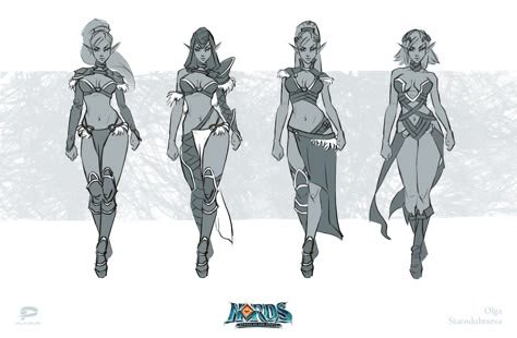 ArtStation - SHADOW LANCER, Ola Karambola Starodubtseva Character Design Tutorial, Character Design Cartoon, Character Design Girl, Female Character Concept, Character Sheets, Character Design Ideas, Concept Art Character, Character Design Male, Character Reference