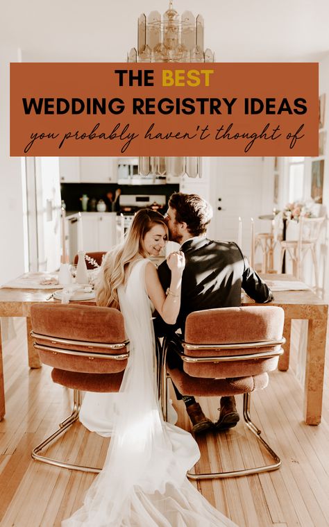 Unique Registry Items Wedding, Wedding Registry Ideas For Men, Best Registry Items Wedding, Fun Wedding Registry Ideas, What To Put On A Wedding Registry, Wedding Registry For Established Couple, Wedding Registry Ideas For Couples Who Live Together, Gift Registry Ideas Wedding, Must Have Wedding Registry Items