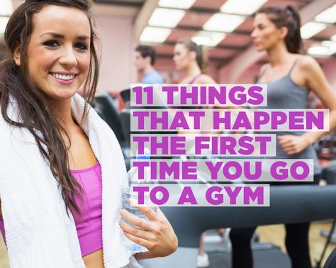 11 Things That Happen the First Time You Go to a Gym Pretty funny but, ohhhh, soooo true!!!!!! Gym First Time, First Time Gym Tips, First Time Going To The Gym, First Time At Gym, First Time At The Gym, First Time Gym, Gym Plan, Funny Fitness, Exercise Inspiration