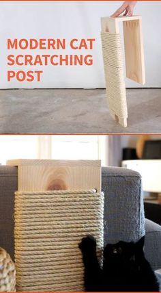 Diy Jouet Pour Chat, Katt Diy, Katt Grejer, Kat Diy, Chat Diy, Diy Cat Tree, Couch Protector, Diy Cat Toys, Cat Hacks