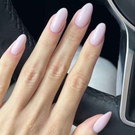 Pale Pink Nails, Lavender Nails, Soft Nails, Neutral Nails, Dream Nails, Funky Nails, Nude Nails, Nail Manicure, Almond Nails