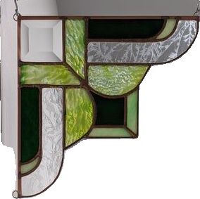 Stained Glass Corner, Stained Glass House, Stained Glass Craft, Modern Stained Glass, Glass Craft, Stained Glass Projects, House Number, Stained Glass Patterns, Glass Texture