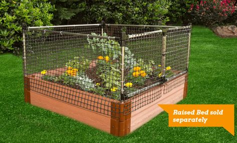 Accessories | Frame It All Deer Proof Garden, Planter Fence, Netting For Garden, Deer Netting, Fenced Vegetable Garden, Wheelbarrow Planter, Bamboo Stakes, Deer Proof, Deer Fence