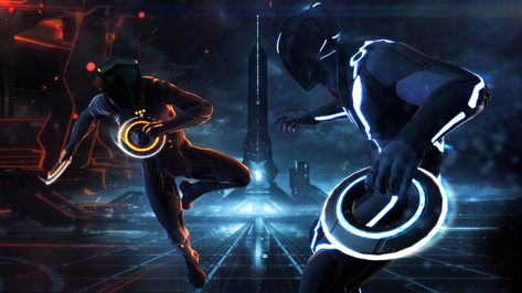 Tron Original, Tron Art, Tron Uprising, African Superhero, Mass Effect Universe, Cyborgs Art, Tron Legacy, Van Helsing, Dc Comics Heroes