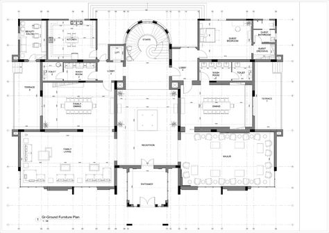 Villa Interior Technical Drawings, Dubai, UAE. on Behance Uae House Design, Dubai Villa Floor Plan, Dubai Villa Plan, Arabic Villa Plan, Villa Floor Plan Luxury, Dubai Villa Interiors, Luxury Villa Plan, Schematic Plan, Toilet Plan