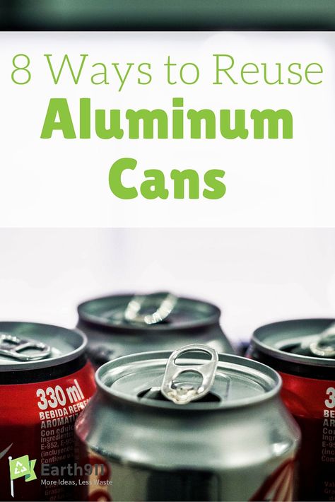 I love these 8 aluminum can upcycling projects! I'm so going to save my cans for some of these. Aluminum Can Upcycle, Soda Can Upcycle Ideas, Crafts With Aluminum Cans, Craft With Cans, Aluminium Can Crafts, Upcycle Aluminum Cans, Upcycle Soda Cans, Recycled Cans Projects, Diy Aluminum Can Crafts