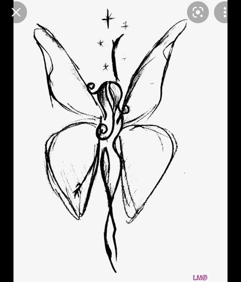 Kendall Tattoo, Behind Ear Tattoos, Fairy Tattoo Designs, Mommy Tattoos, Fairy Drawings, Tattoo Zeichnungen, Fairy Tattoo, Occult Art, Tattoo Flash Art