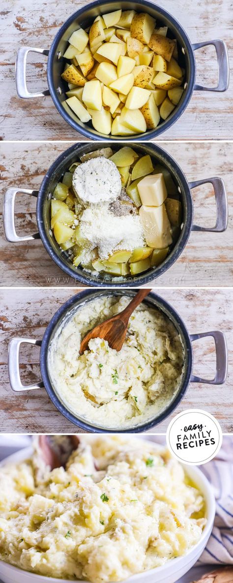 Mashed Potatoes Recipe With Boursin, Borsine Mashed Potatoes, Borsine Cheese Mashed Potatoes, Boursin Cheese Mashed Potatoes, Mashed Potatoes With Boursin Cheese, Boursin Mashed Potatoes Recipe, Boursin Cheese Potatoes, Boursin Potatoes, Garlic And Herb Mashed Potatoes