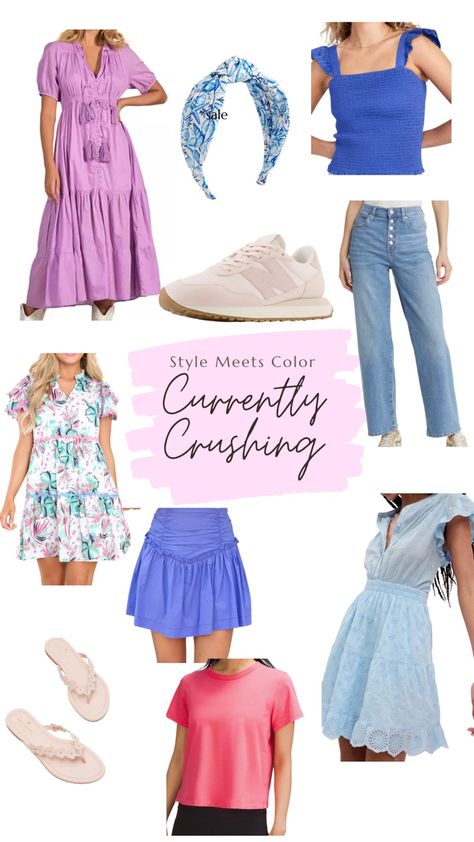 Summer Pallette Outfits, House Of Color Summer Palette Outfits, House Of Colour Summer Hair Color, House Of Color Summer Palette, House Of Colour Style Types, Summer House Of Colour, Sweet Pea Summer Color Palette Outfits, Hoc Summer Color Outfits, House Of Colour Dark Summer Outfits