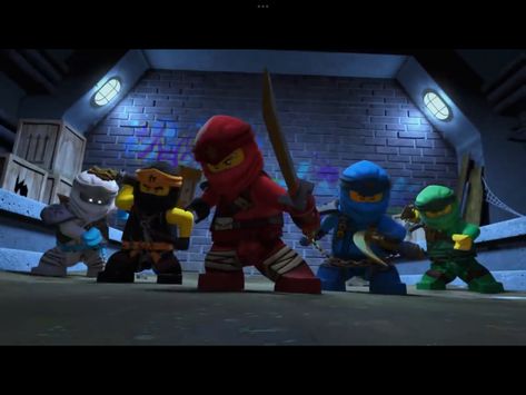 Ninjago Team, Ninjago Group Picture, Lego Ninjago Photography, Ninjago Pc Wallpaper, Ninjago Season 16, Lego Ninjago Screenshots, Fun Group, Group Pictures, Lego Ninjago