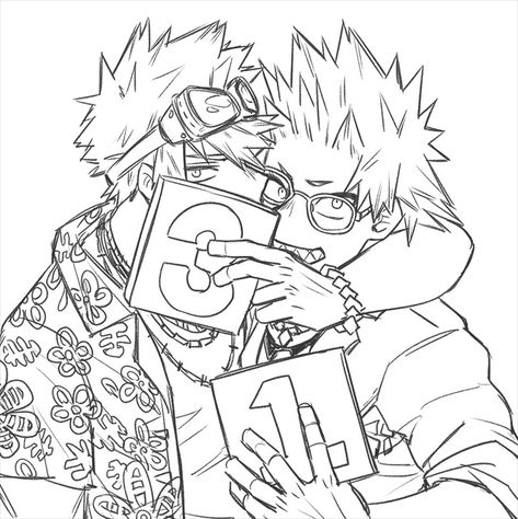 Kiribaku Manga Panels, Kiribaku Official Art, Kirishima Manga Icon, Kiribaku Matching Pfp, Kiribaku Manga, Kirishima And Bakugou, Kermit The Frog Gif, Bakugou Manga, Kirishima Eijirou