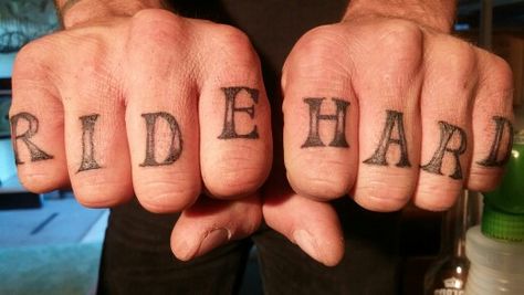 #knuckletattoo #ink #ridehard #tattoo #mc #motorcycles Knuckle Tattoos Numbers, Knuckle Number Tattoos, Stay True Knuckle Tattoo, Knuckle Duster Tattoo Design, Hold Fast Knuckle Tattoo, Knuckle Tattoo, Knuckle Tattoos, Tattoo People, Finger Tattoo