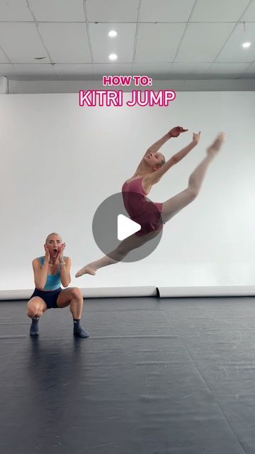 Claudia Dean Exercises | Technique Tips on Instagram: "HOW TO: Kitri Jump 💃👀

Drill 1️⃣ = Grande Battement Devant 
Drill 2️⃣ = Scorpion 🦂 

Now COMBINE these drills ✅
Improve yours now on our Claudia Dean World Ballet App 📲
#kitri #ballet #jump #hack #ballerina #balletjump #ballerina" Kitri Ballet, Claudia Dean, Ballet Jumps, April 25, Drills, Scorpion, Dean, Improve Yourself, Ballet