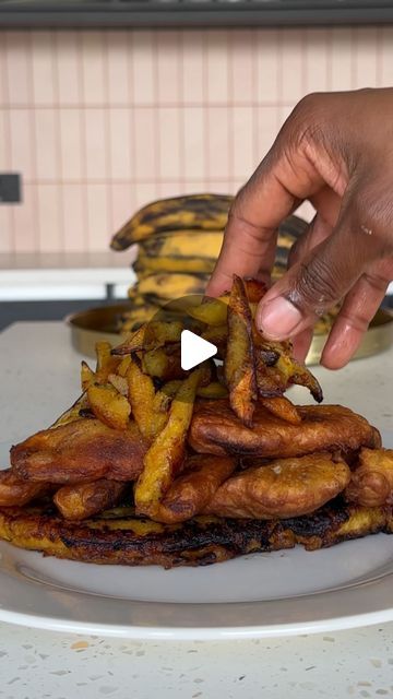 107K views · 9.7K likes | RG on Instagram: "PLANTAIN FRITTERS

Golden bites of perfection 🤌🏾

Ingredients:
4-5 ripe plantains
1 cup spelt flour
1 tsp ground cumin
1 tsp chilli powder
1 tsp turmeric
1 tsp cardamom (ground and de-podded)
1/2 cup cane sugar
Approx 1/2 - 3/4 cup water

I used coconut oil.

Inspired by @countryfoodcooking" Over Ripe Plantain Recipes, Ripe Plantain Recipes Healthy, Ribwort Plantain, Sweet Plantain Chips, Plantain Fritters, Ripe Plantain, Spelt Flour, American Food, Chilli Powder