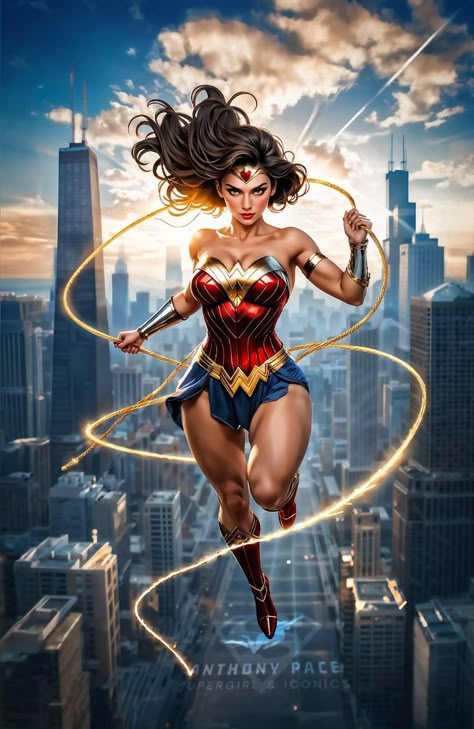 Wonder Woman Animated, Wonder Woman Fan Art, Justice League Art, Diana Of Themyscira, Dc Comics Women, League Art, Supergirl Superman, Riverdale Funny, Wonder Woman Superman