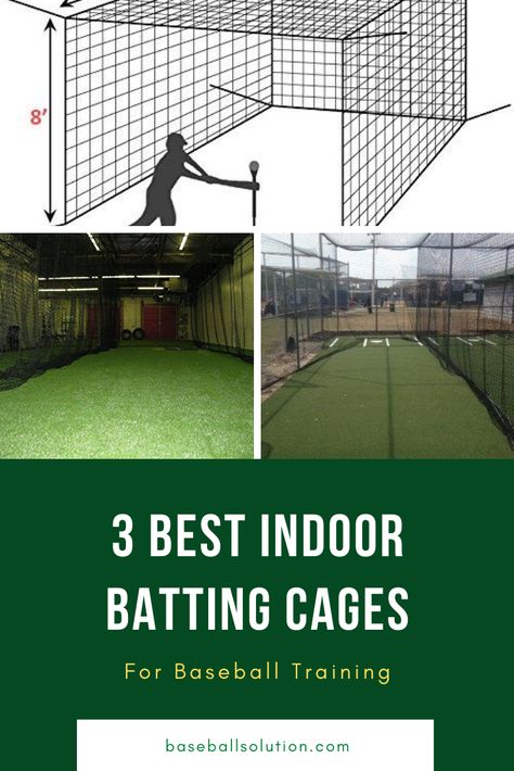 Indoor batting cages will give you really great batting cages when it is made from fine materials that will give a perfect durability for the cages. Batting Cages Indoor, Indoor Batting Cage Garage, Retractable Batting Cage, Basement Batting Cage, Indoor Batting Cage Ideas, Garage Batting Cage, Baseball Facility, Gym List, Indoor Batting Cage