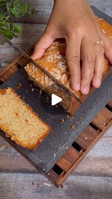 Click Good Food By Bharti Jain. on Instagram: "ALMOND CAKE!!

Eggless Almond Cake that's moist and incredibly delicious.

Ingredients:
3/4 cup curd
3/4 cup sugar
1/3cup oil
1 tsp vanilla extract
1 cup + 2 Tbsp Maida
1/3 cup almond flour
1.5 tsp baking powder
3/4 tsp baking soda
1/2 tsp salt
1/3 cup milk

Instructions:
Bake in a preheated oven at 170c for 30-35 mins

#eggless #cakesofinstagram #homemade #homebaker #cake #egglessbaking #teatimecakes #cakes #chocolatecake #birthdaycake #baking #egglesscakes #dessert #egglesscoconutcake #instafood #delicious #egglesstuttifrutticake #cakestagram
#egglessteatimecake #cupcakes #vegetarian #birthday #cakeart #desserts #tuttifrutticake #cakedesign #egglesscake #homebakery #almondcake" Homeade Cake, Coconut Almond Cake, Cake Recipe Eggless, Eggless Cakes, Almond Flour Cakes, Cake At Home, Almond Cake Recipe, Eggless Cake Recipe, Eggless Baking