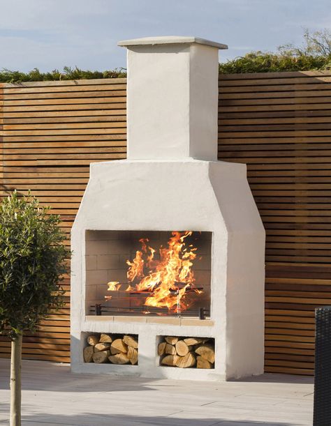 Outdoor Living | Schiedel Chimney Systems Ltd. Garden Fireplace, Argentine Grill, Log Store, Outdoor Fireplaces, Slide Background, Pizza Oven, Outdoor Fire, Wood Burning Stove, Outdoor Fireplace