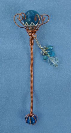 scepter/pagan Fairy Magic Wand, Witch Wand, Wee Folk, Fairy Furniture, Faeries Gardens, Witchy Crafts, Fairy Crafts, Fairy Clothes, Fairy Wands