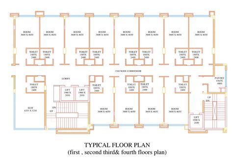 DESIGN HOTELS | COMMERCIAL BUILDING DESIGN | SCHOOL MAP | RESTAURANT DESIGN | RESTAURANT INTERIOR DESIGN Commercial Buildings Plan, Hostel Layout Floor Plans, Commercial Plan Layout, Hotel Room Design Plan Architecture, Hostel Design Plan Floors, School Hostel Design Plan, School Building Plans Architecture, Commercial Shops Plan, Hotel Room Layout Plan With Dimensions