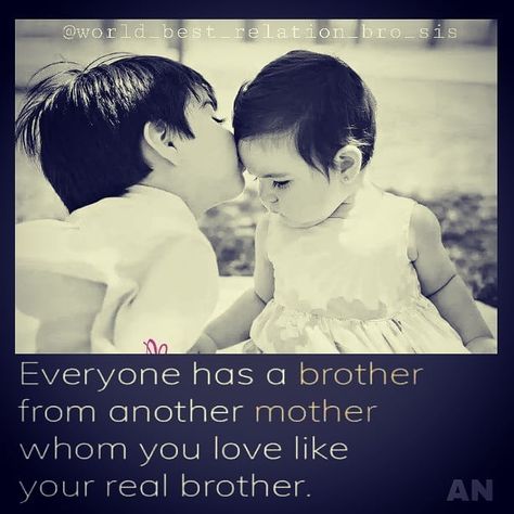 😍My unbiological brother means to me more than blood relations😍 ♥️A👫N♥️ @anmolaroraan @angelmishtti Unbiological Brother Quotes, Older Brother Quotes, Love My Brother Quotes, Sis Quotes, Bro And Sis Quotes, Brother Sister Love Quotes, Brother And Sister Relationship, Brother Photos, Blood Brother