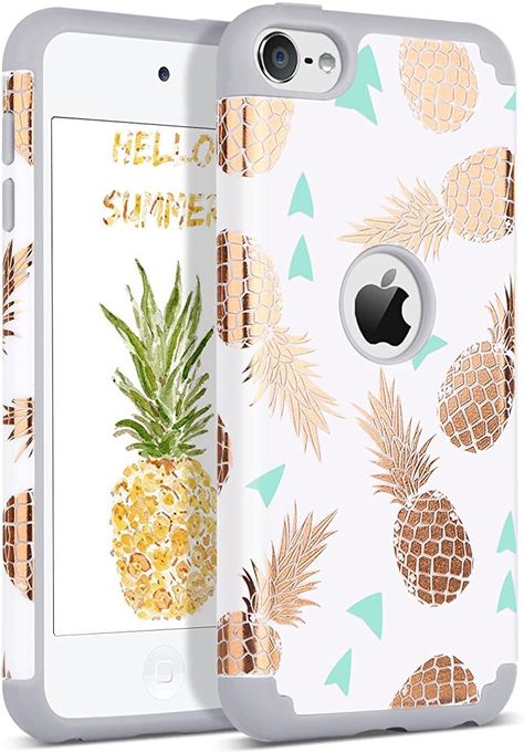 Cute Ipod Cases, Ipod Touch 6th Generation, Ipod Touch Cases, Ipod Touch Case, Ipod Touch 5th Generation, Bling Phone Cases, Ipod 5, Pineapple Design, Apple Ipod Touch